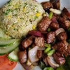 Best Cơm Chiên Bò Lúc Lác 牛丁跟炒飯 Beef Cubes w/ Fried Rice in Brooklyn, NY